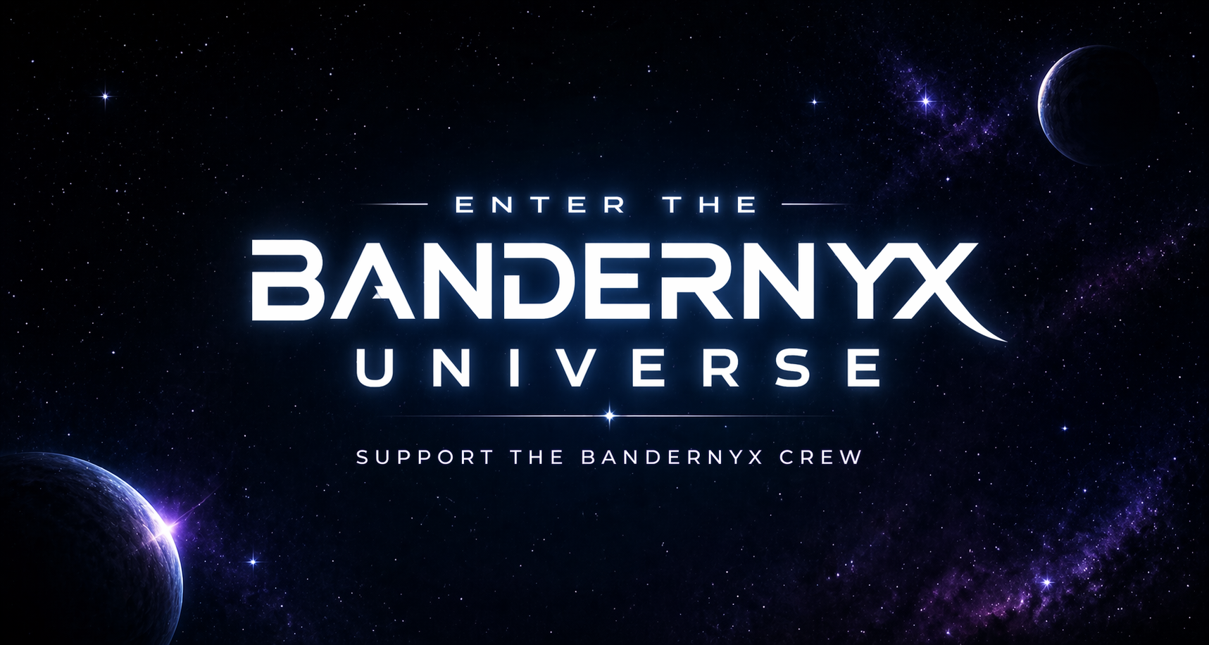 Space scene for BanderNyx Enter the BanderNyx Univere