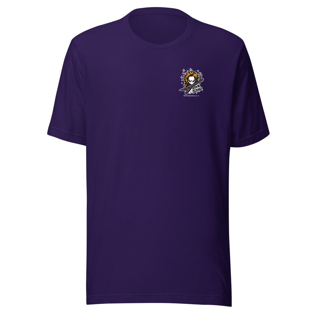 Purple Tee Alien chracter